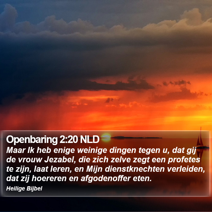 Openbaring 2:20 NLD Bible Study