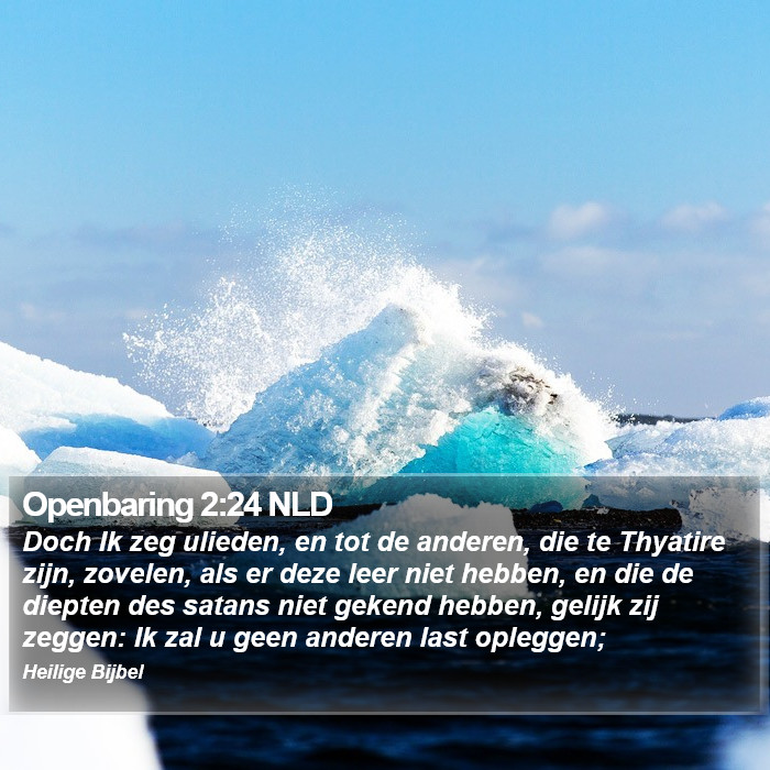 Openbaring 2:24 NLD Bible Study