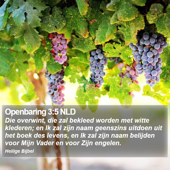 Openbaring 3:5 NLD Bible Study