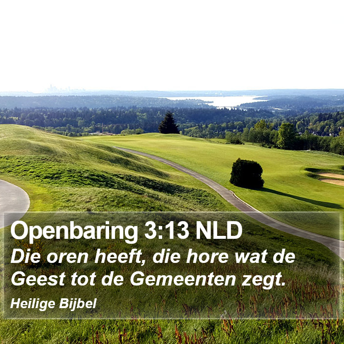 Openbaring 3:13 NLD Bible Study