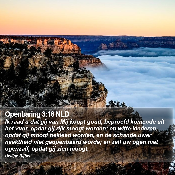 Openbaring 3:18 NLD Bible Study