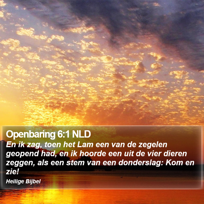 Openbaring 6:1 NLD Bible Study
