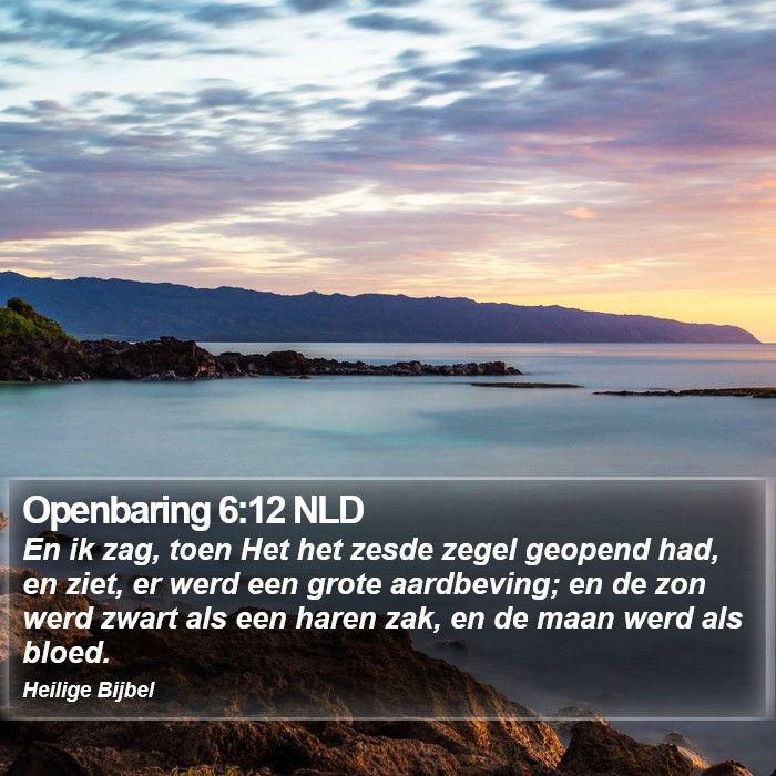 Openbaring 6:12 NLD Bible Study