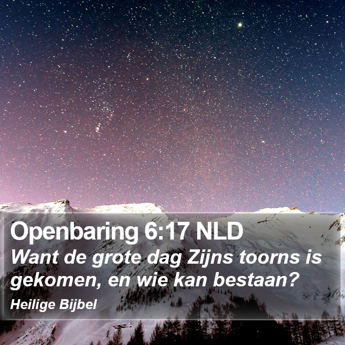 Openbaring 6:17 NLD Bible Study