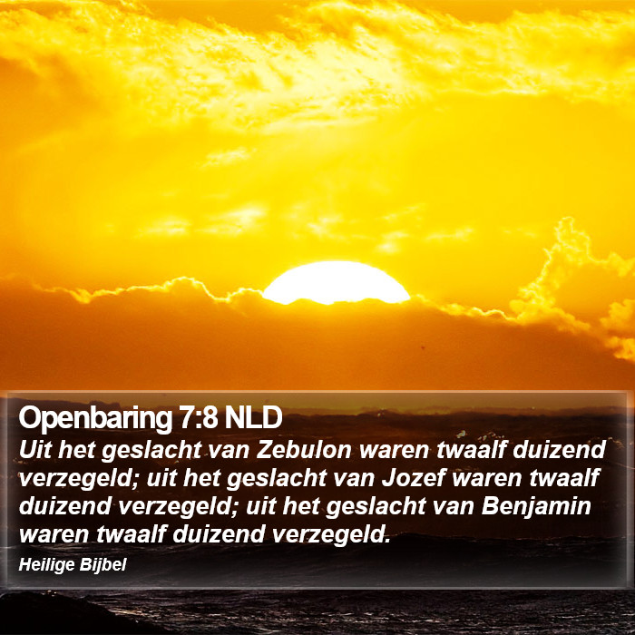 Openbaring 7:8 NLD Bible Study