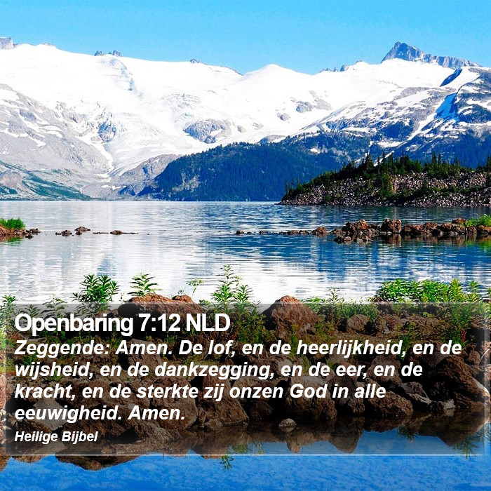 Openbaring 7:12 NLD Bible Study