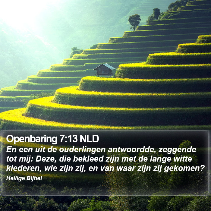 Openbaring 7:13 NLD Bible Study