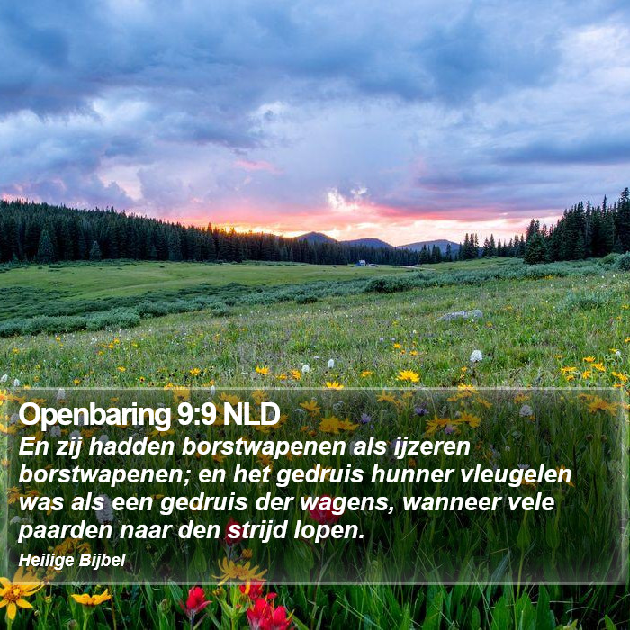 Openbaring 9:9 NLD Bible Study