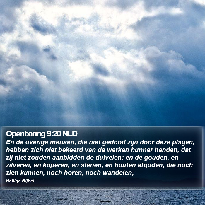 Openbaring 9:20 NLD Bible Study