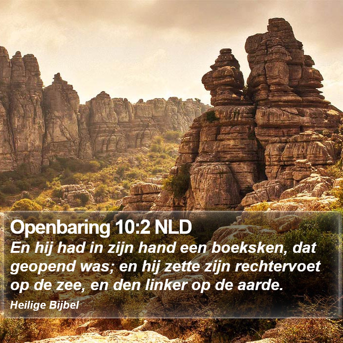 Openbaring 10:2 NLD Bible Study