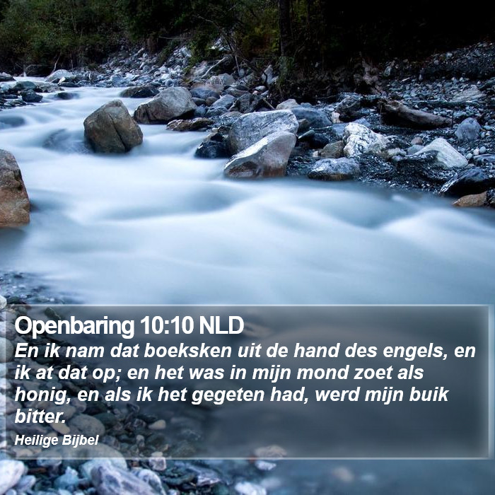 Openbaring 10:10 NLD Bible Study