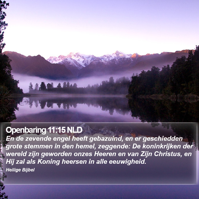 Openbaring 11:15 NLD Bible Study