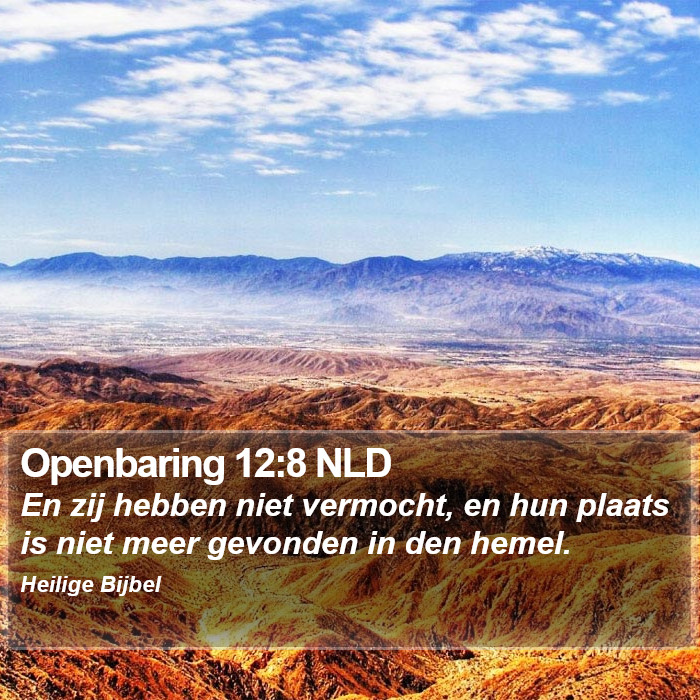 Openbaring 12:8 NLD Bible Study