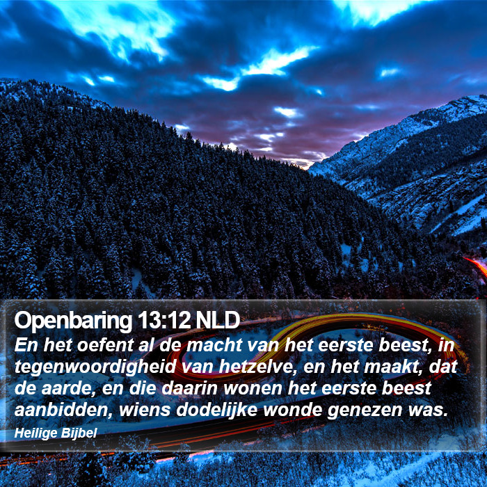 Openbaring 13:12 NLD Bible Study