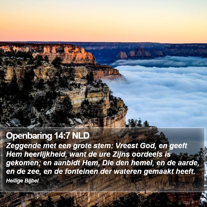 Openbaring 14:7 NLD Bible Study