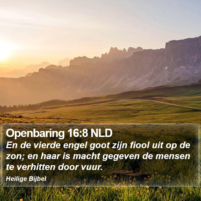 Openbaring 16:8 NLD Bible Study