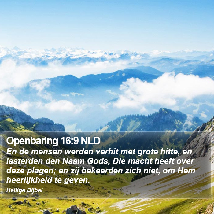 Openbaring 16:9 NLD Bible Study