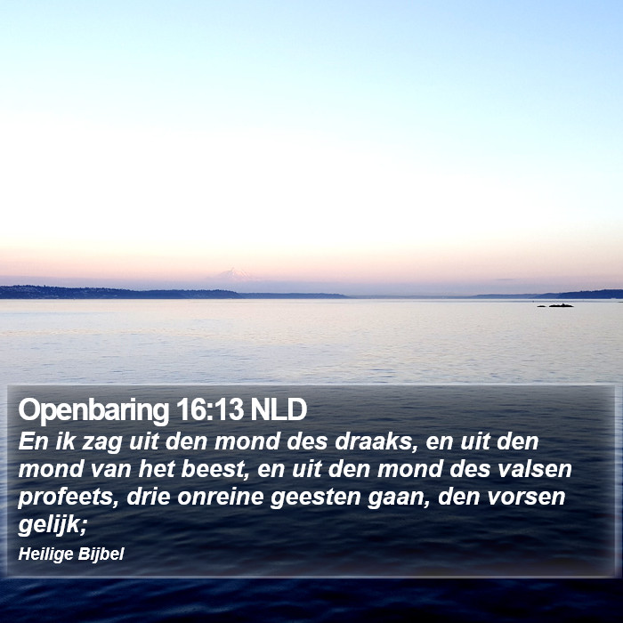Openbaring 16:13 NLD Bible Study
