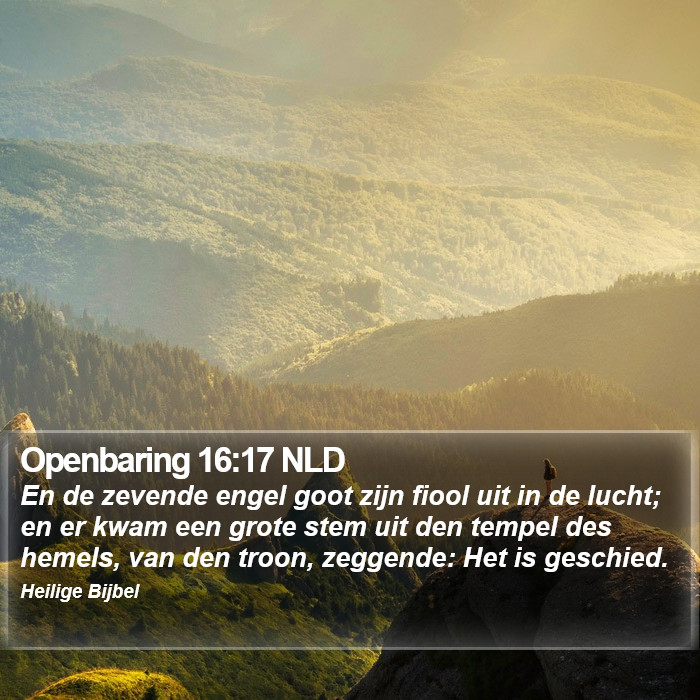 Openbaring 16:17 NLD Bible Study