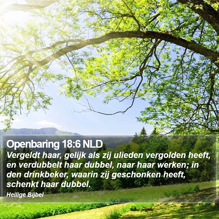 Openbaring 18:6 NLD Bible Study