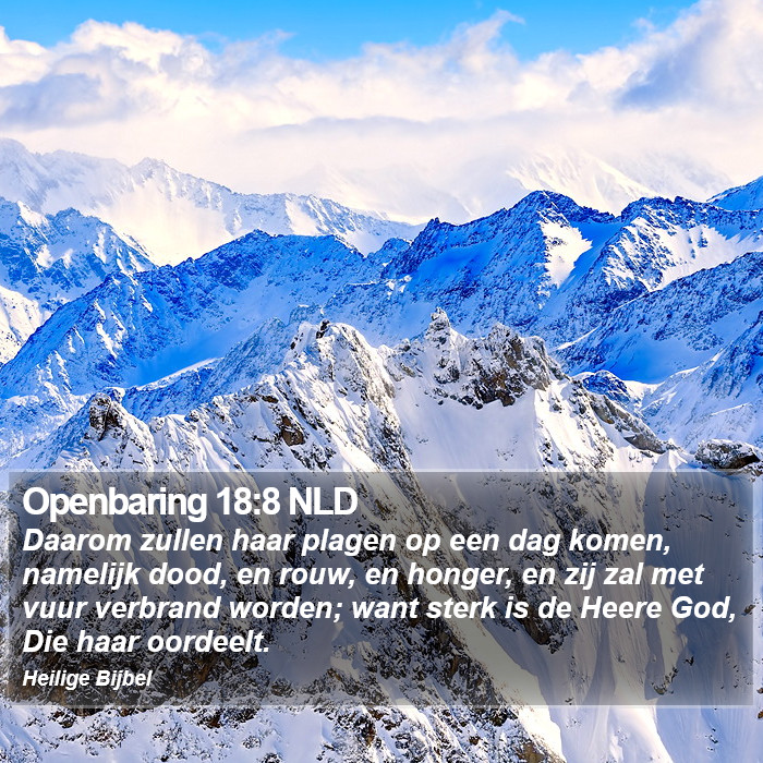 Openbaring 18:8 NLD Bible Study