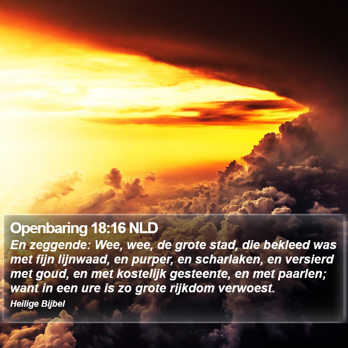 Openbaring 18:16 NLD Bible Study