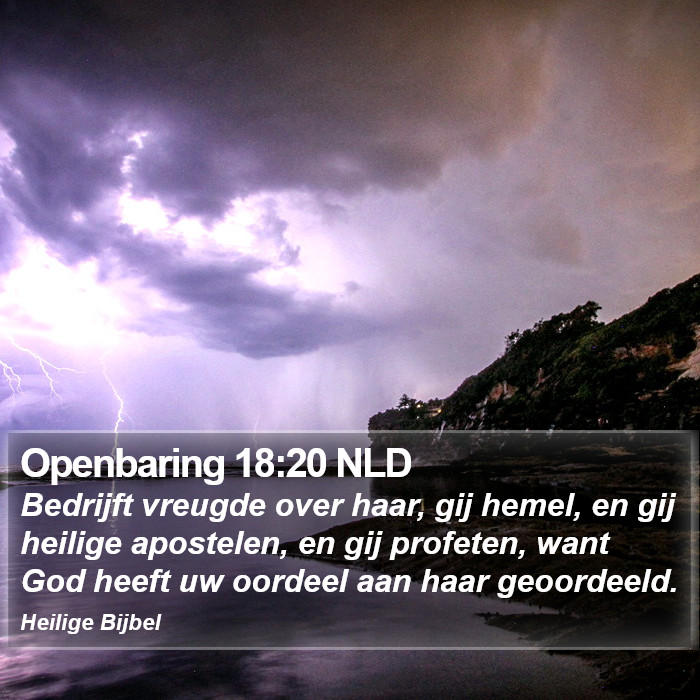 Openbaring 18:20 NLD Bible Study