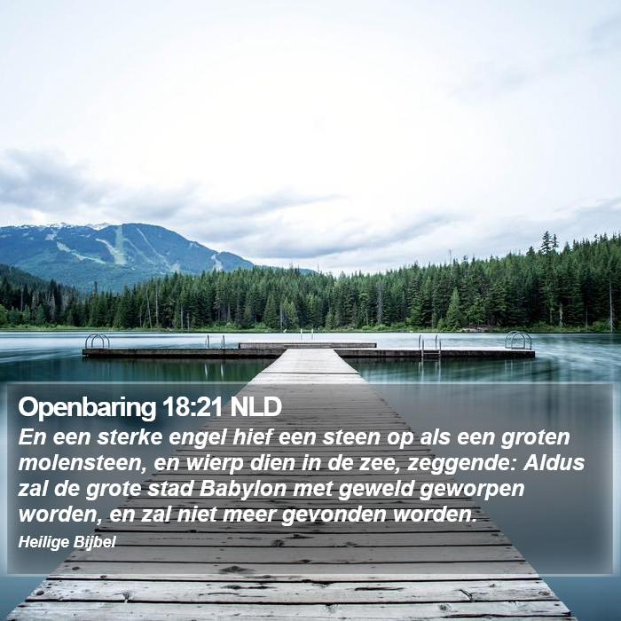 Openbaring 18:21 NLD Bible Study