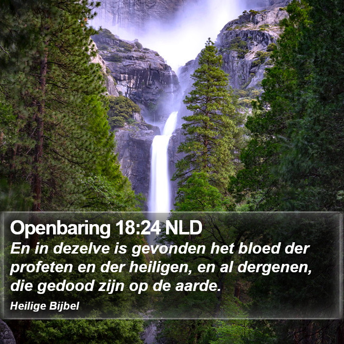 Openbaring 18:24 NLD Bible Study