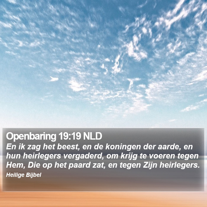 Openbaring 19:19 NLD Bible Study