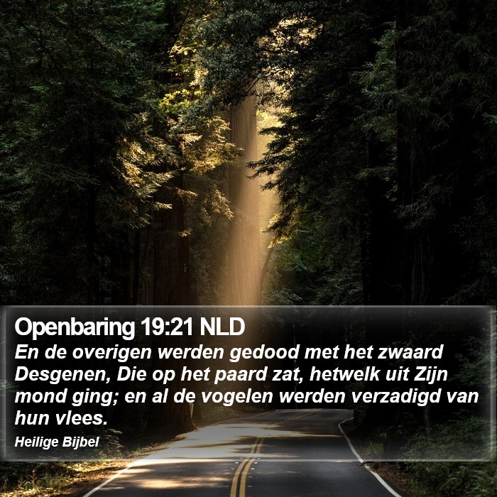 Openbaring 19:21 NLD Bible Study