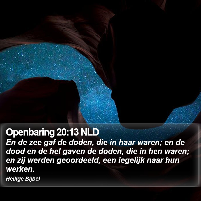 Openbaring 20:13 NLD Bible Study