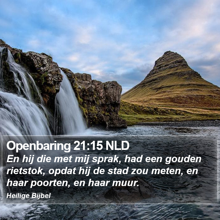 Openbaring 21:15 NLD Bible Study