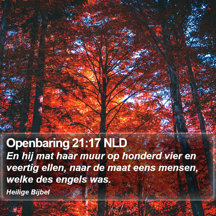 Openbaring 21:17 NLD Bible Study