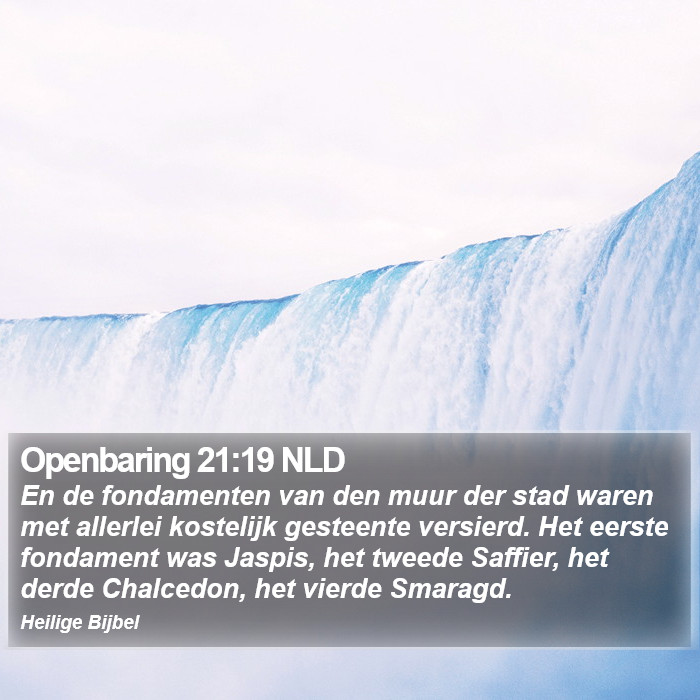 Openbaring 21:19 NLD Bible Study
