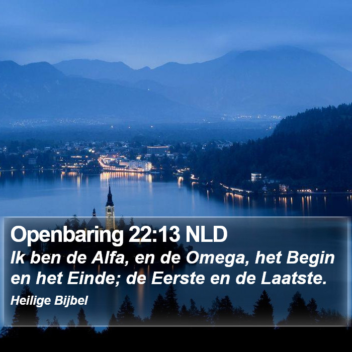 Openbaring 22:13 NLD Bible Study