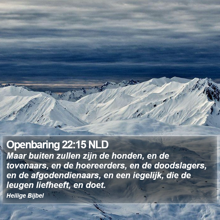 Openbaring 22:15 NLD Bible Study